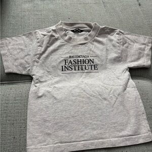 Balenciaga Kids Gray T-Shirt